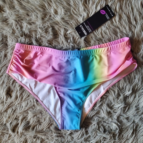 Rebdolls Other - 🦄 🎊HP🎉 REBDOLLS High Waisted Rainbow Bikini Bottoms